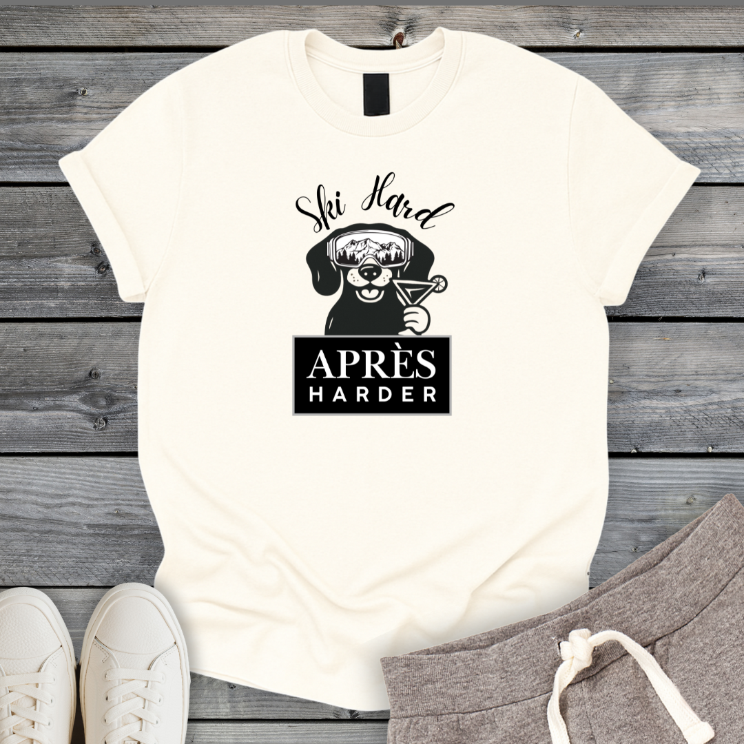 Apres Harder Dachshund T-Shirt