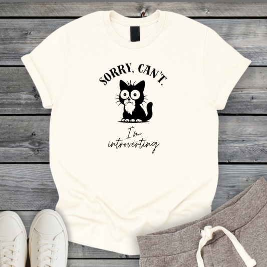 Introverting Cat T-Shirt