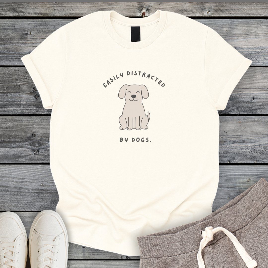 Distracted by Dogs T-Shirt