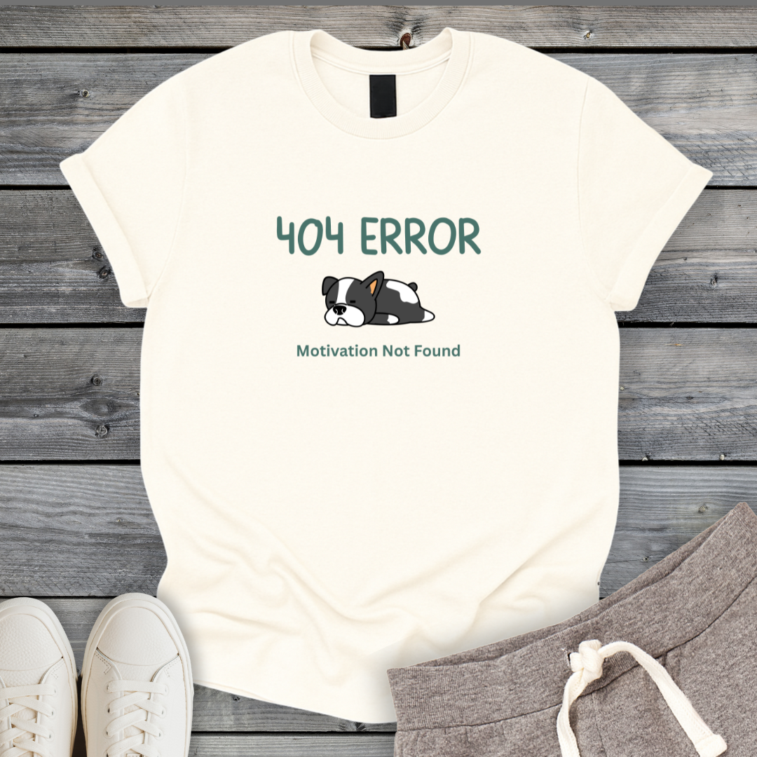 404 Error Light T-Shirt