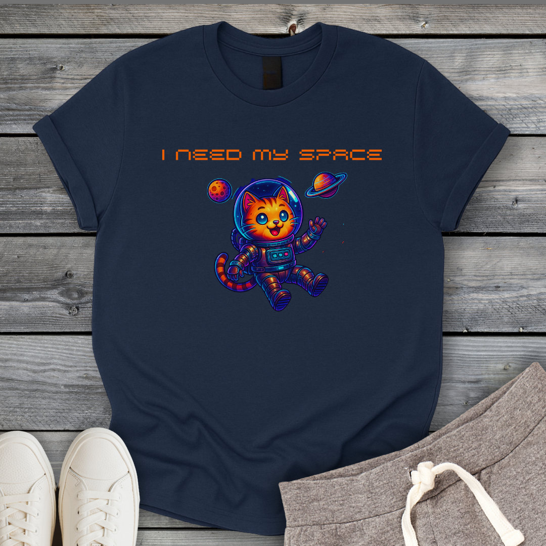 Cat Need My Space T-Shirt