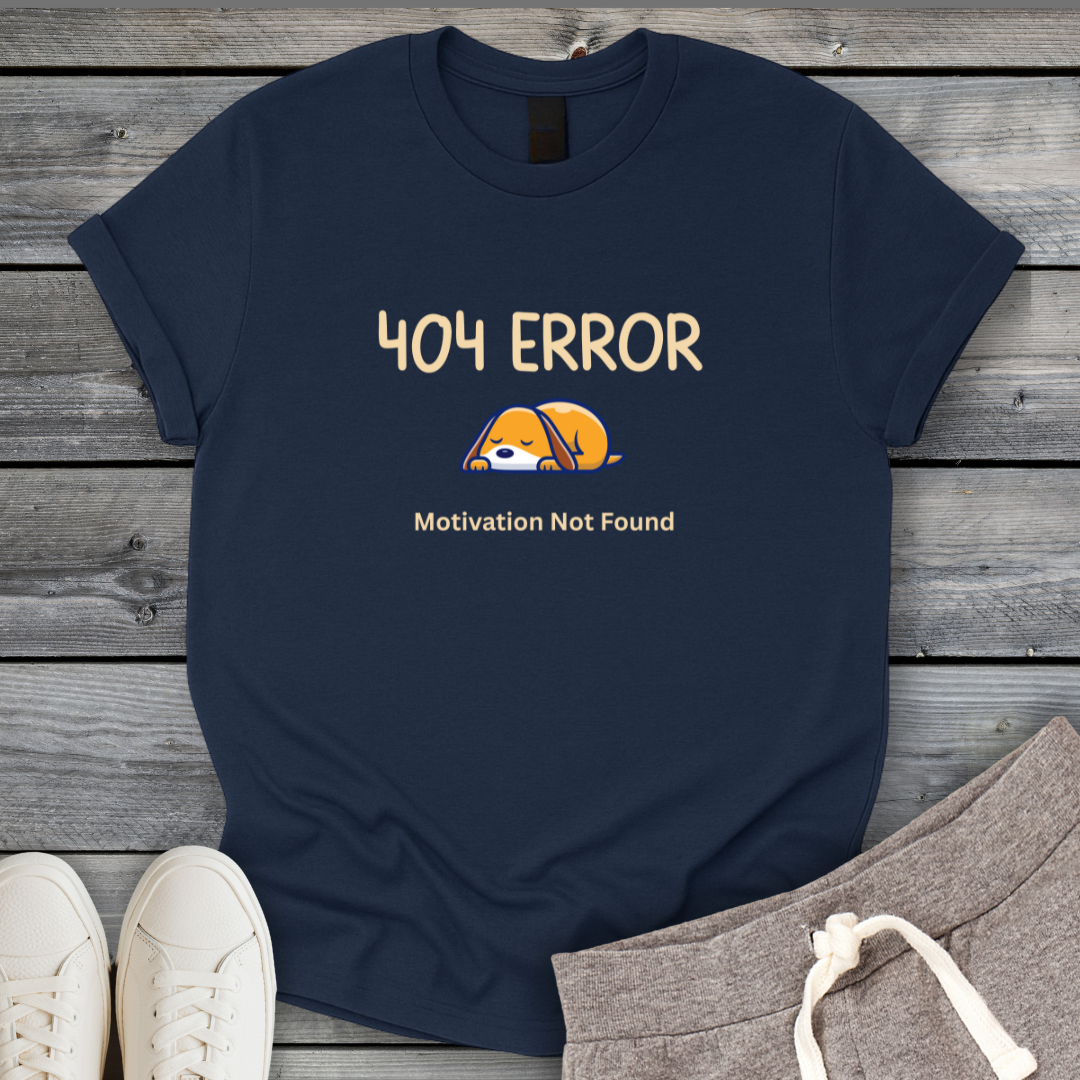 404 Error Dark T-Shirt