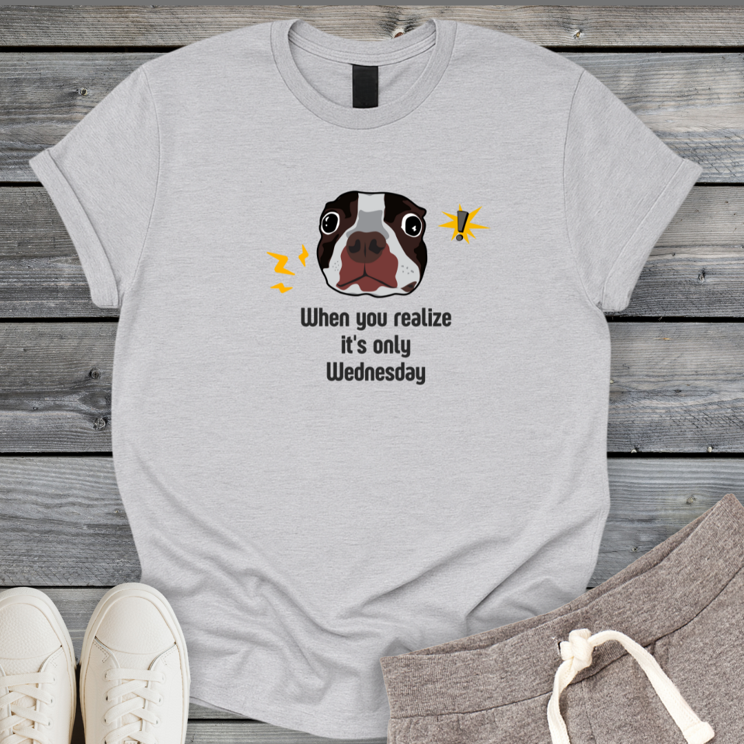 It's Only Wednesday Dog T-Shirt