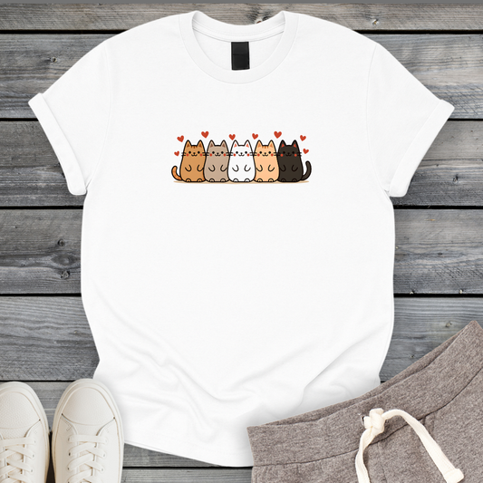 Purrfect Cat Squad T-Shirt
