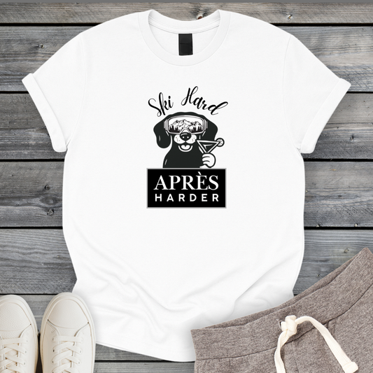 Apres Harder Dachshund T-Shirt