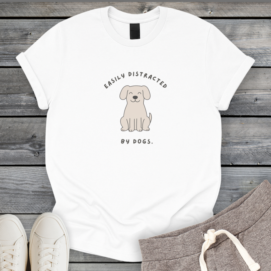 Distracted by Dogs T-Shirt